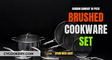 Gordon Ramsay's Brushed Cookware Set: A Complete Kitchen Collection