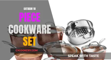 Gotham Steel's 10-Piece Cookware Set: A Comprehensive Kitchen Companion