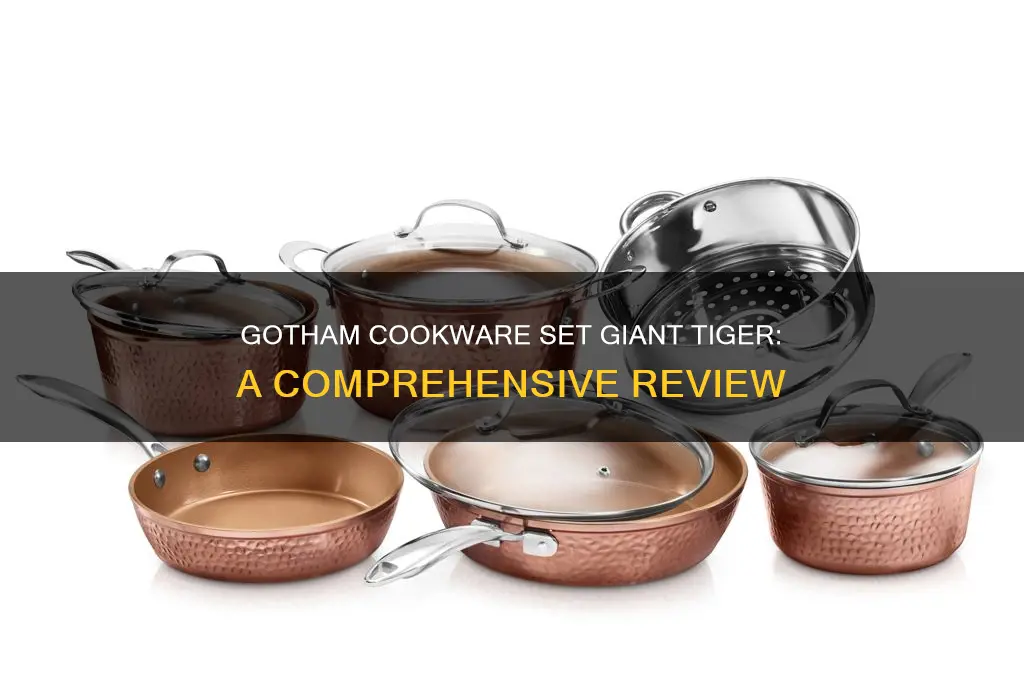 gotham cookware set giant tiger