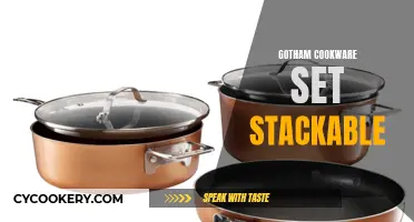 Stacked and Sleek: The Gotham Cookware Set for Space-Saving Style