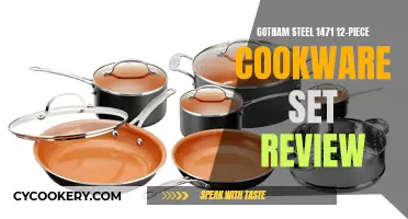 The Gotham Steel 1471 12-Piece Cookware Set: A Comprehensive Kitchen Companion