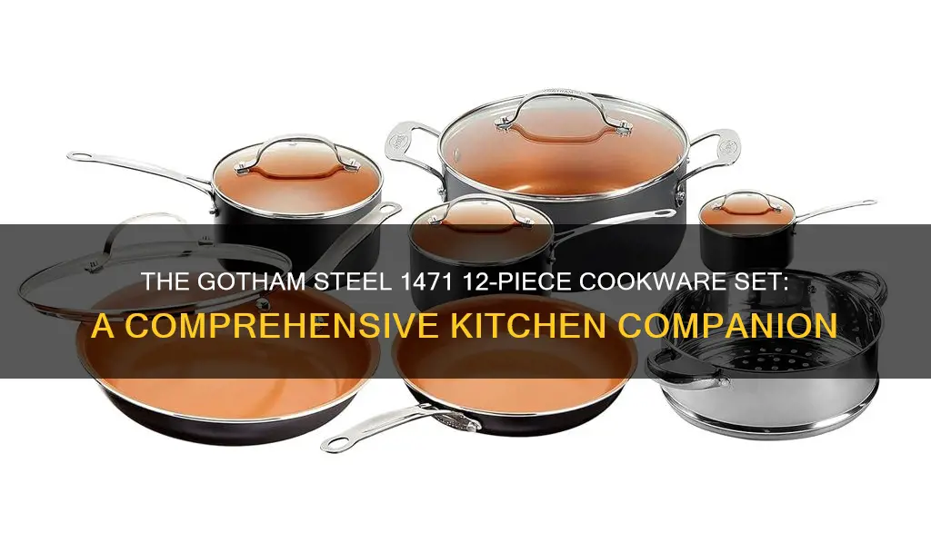 gotham steel 1471 12-piece cookware set review