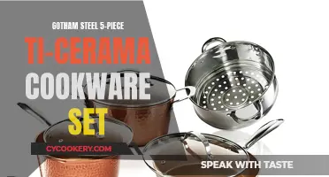 Gotham Steel 5-Piece Ti-Cerama Cookware Set: A Comprehensive Kitchen Companion