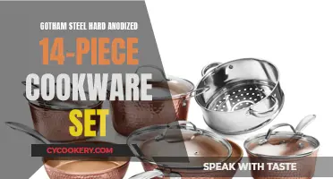 Gotham Steel Hard Anodized 14-Piece Cookware Set: A Comprehensive Kitchen Companion