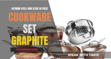 Gotham Steel Non-Stick Cookware Set: A Graphite Gray Kitchen Revolution