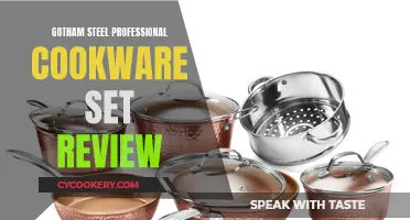 Gotham Steel Professional Cookware Set: A Comprehensive Review