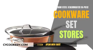 Space-Saving Steel: The Gotham Steel Stackmaster Cookware Set