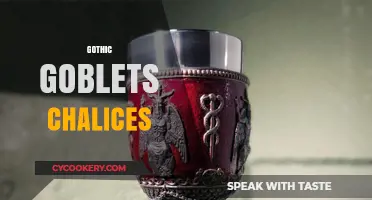 Elegant Gothic Goblets & Chalices: Darkly Sophisticated Tableware for Modern Homes