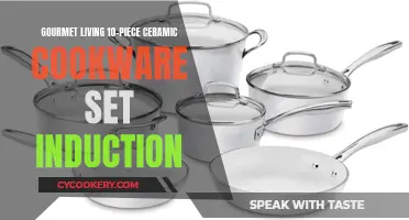 Elevate Your Culinary Creations with the Gourmet Living Ceramic Cookware Set