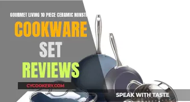 Gourmet Living: Revolutionizing the Kitchen with the 10-Piece Ceramic Nonstick Cookware Set