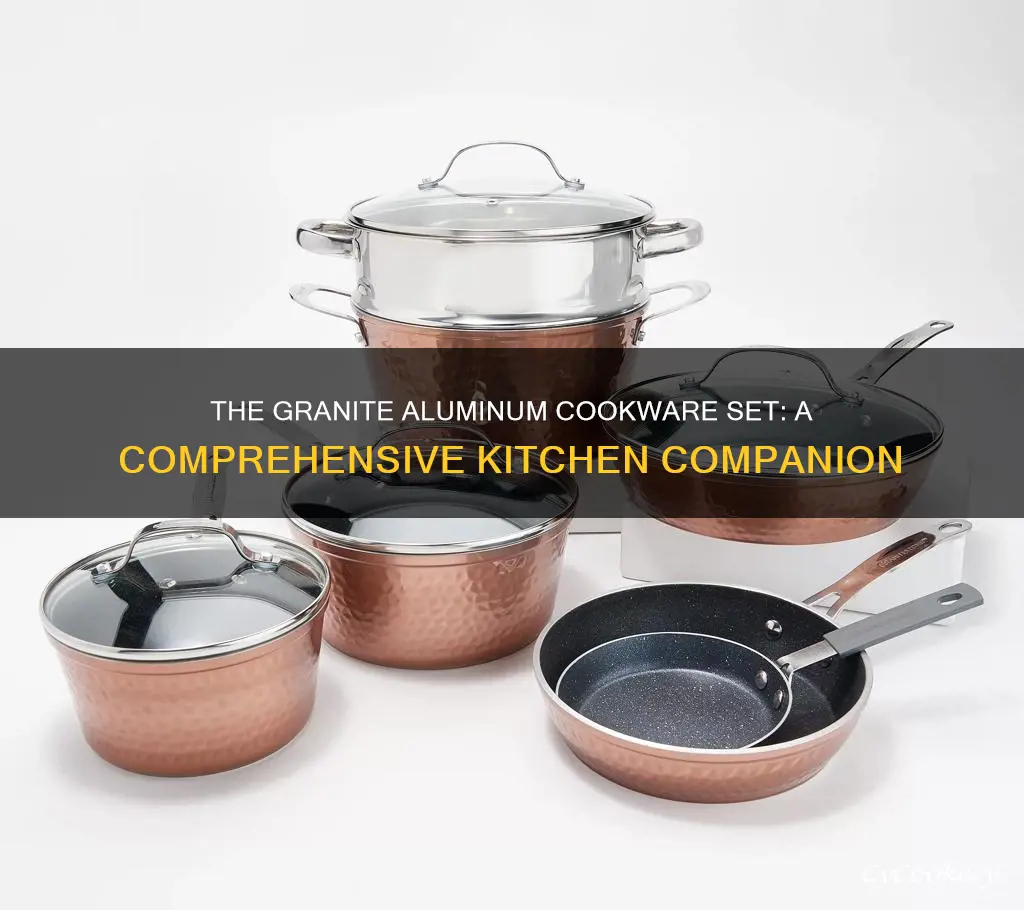 granite aluminum cookware set