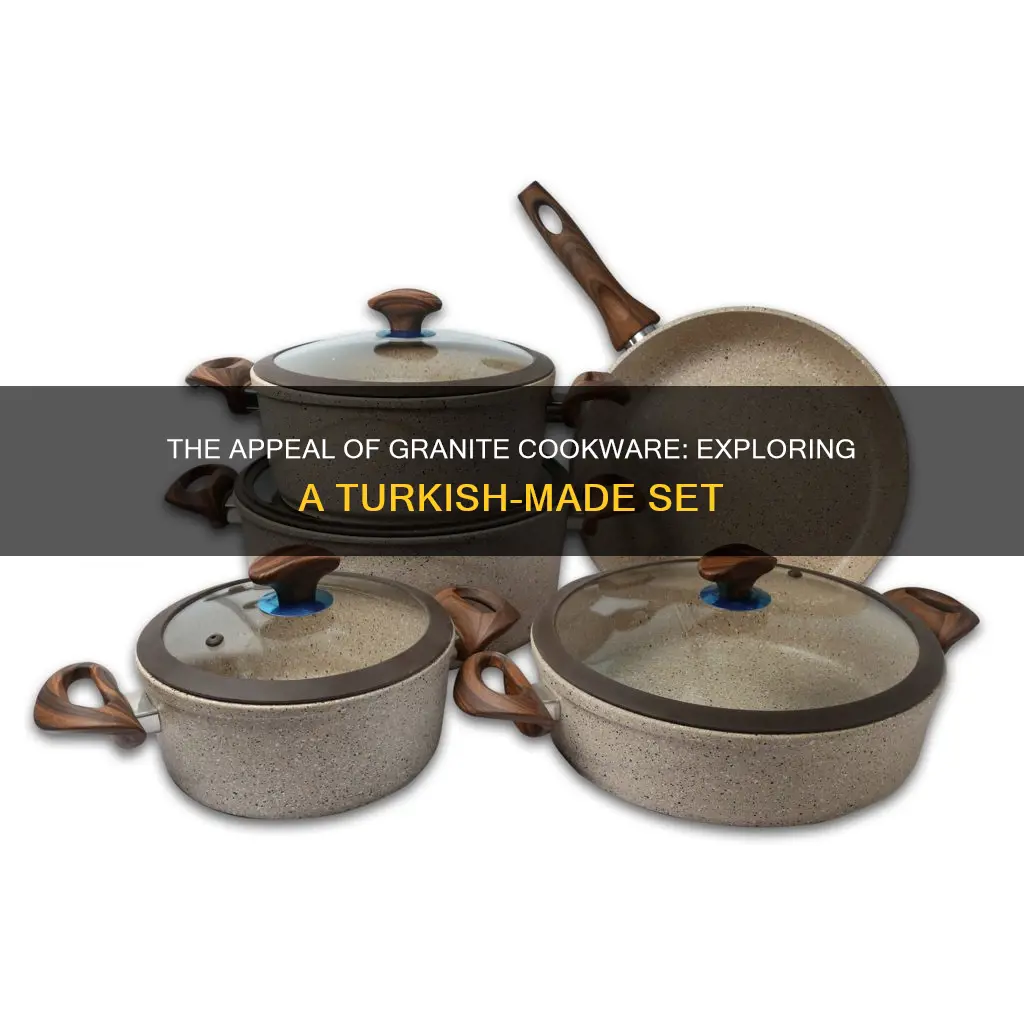 granite cookware set made in turkey