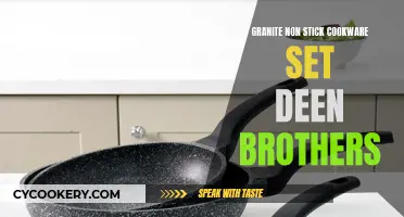 The Deen Brothers' Granite Non-Stick Cookware Set: A Chef's Dream