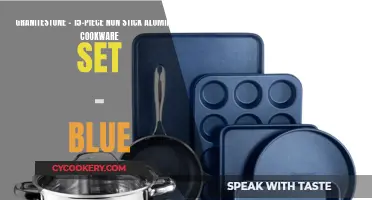 Unveiling the Ultimate Kitchen Companion: The Granitestone Non-Stick Aluminum Cookware Set in Vibrant Blue