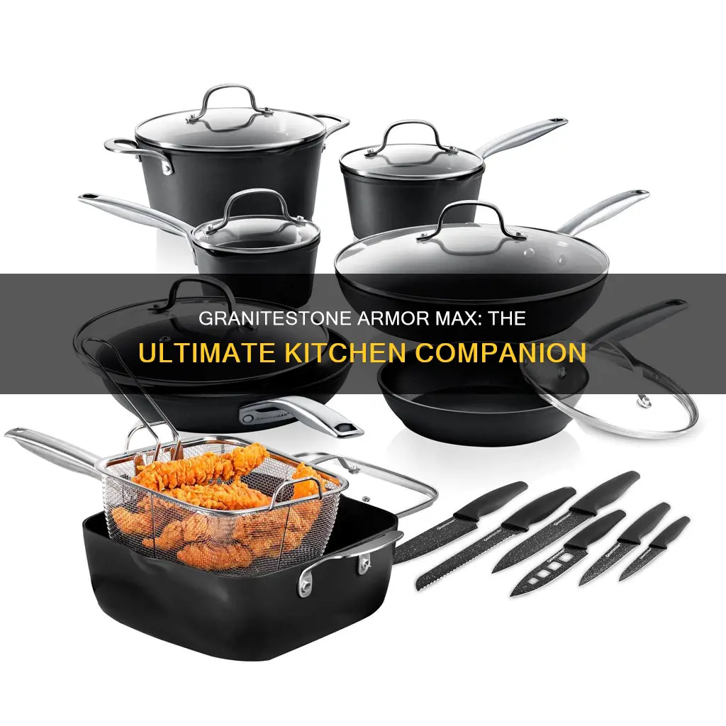 granitestone armor max 14 piece cookware set