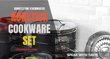 Granitestone Stackmaster Nonstick Cookware Set: Space-Saving, Stackable Cookware with a Modern Twist