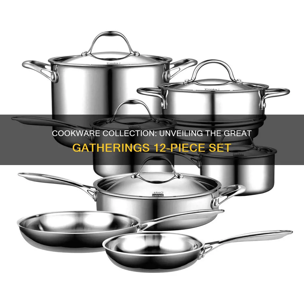 great gatherings 12 pc cookware set