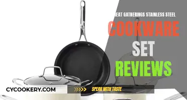 Great Gatherings Stainless Steel Cookware Set: A Comprehensive Review