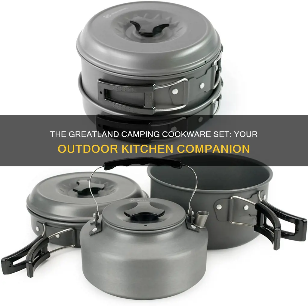 greatland camping cookware set