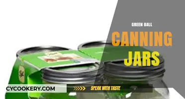 Eco-Friendly Preserving: Green Ball Canning Jars for Sustainable Storage
