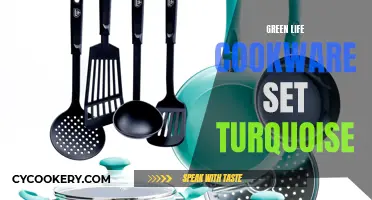 Green Life Cookware Set in Turquoise: A Vibrant, Eco-Friendly Kitchen Essential