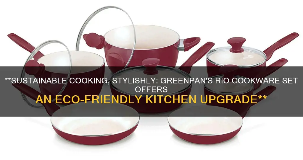 green pan 12 piece rio cookware set