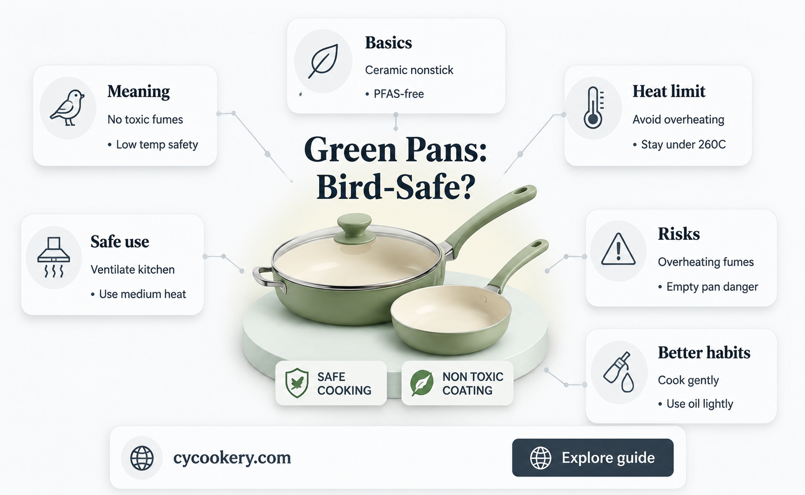 are geen pans safe for birds