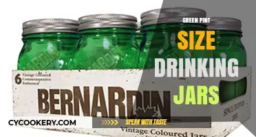 Eco-Friendly Green Pint-Sized Jars: Perfect for Sustainable Sipping