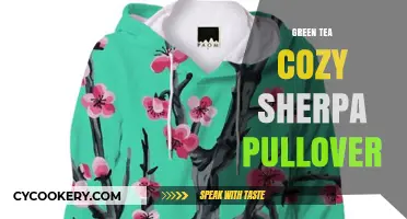 Cozy Up in Style: Green Tea Sherpa Pullover Review