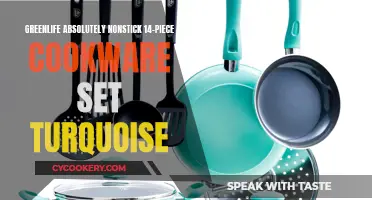 Greenlife's Turquoise Cookware Set: A Colorful Kitchen Companion