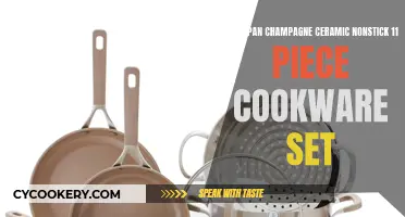 GreenPan Champagne Ceramic Nonstick Cookware Set: A Sparkling Addition to Your Kitchen