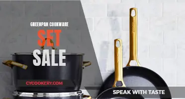 **GreenPan Cookware Set Sale: Sustainable Cooking, Stylish Savings** 