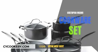 **GreenPan Miami Cookware Set: Sustainable, Non-Stick Cooking** 