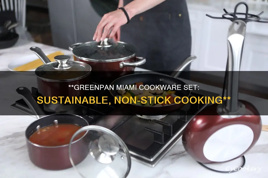 greenpan miami cookware set