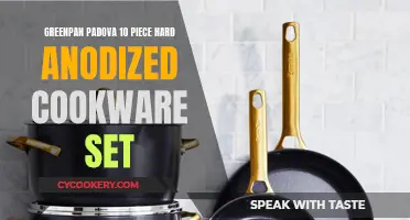 **Sustainable Chef's Arsenal: GreenPan Padova Cookware Set** 