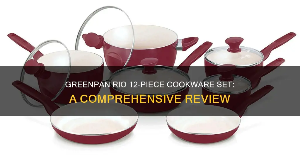 greenpan rio 12pc cookware set reviews