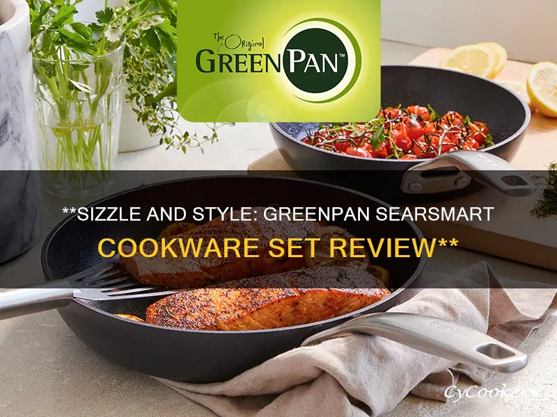 greenpan searsmart cookware set