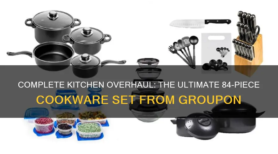 groupon 84 piece cookware set