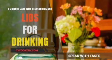 Mason Jar Magic: Regular Lids vs. Drinking Lids for Versatile Use
