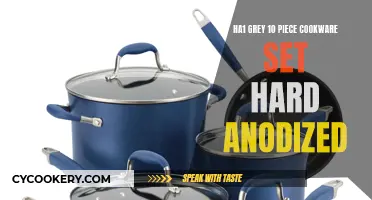 Complete Kitchen Upgrade: HA1 Grey Cookware Set Offers Style and Substance