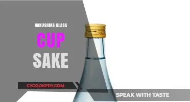 Hakushika Glass Cup Sake: Elevate Your Drinking Experience with Elegance
