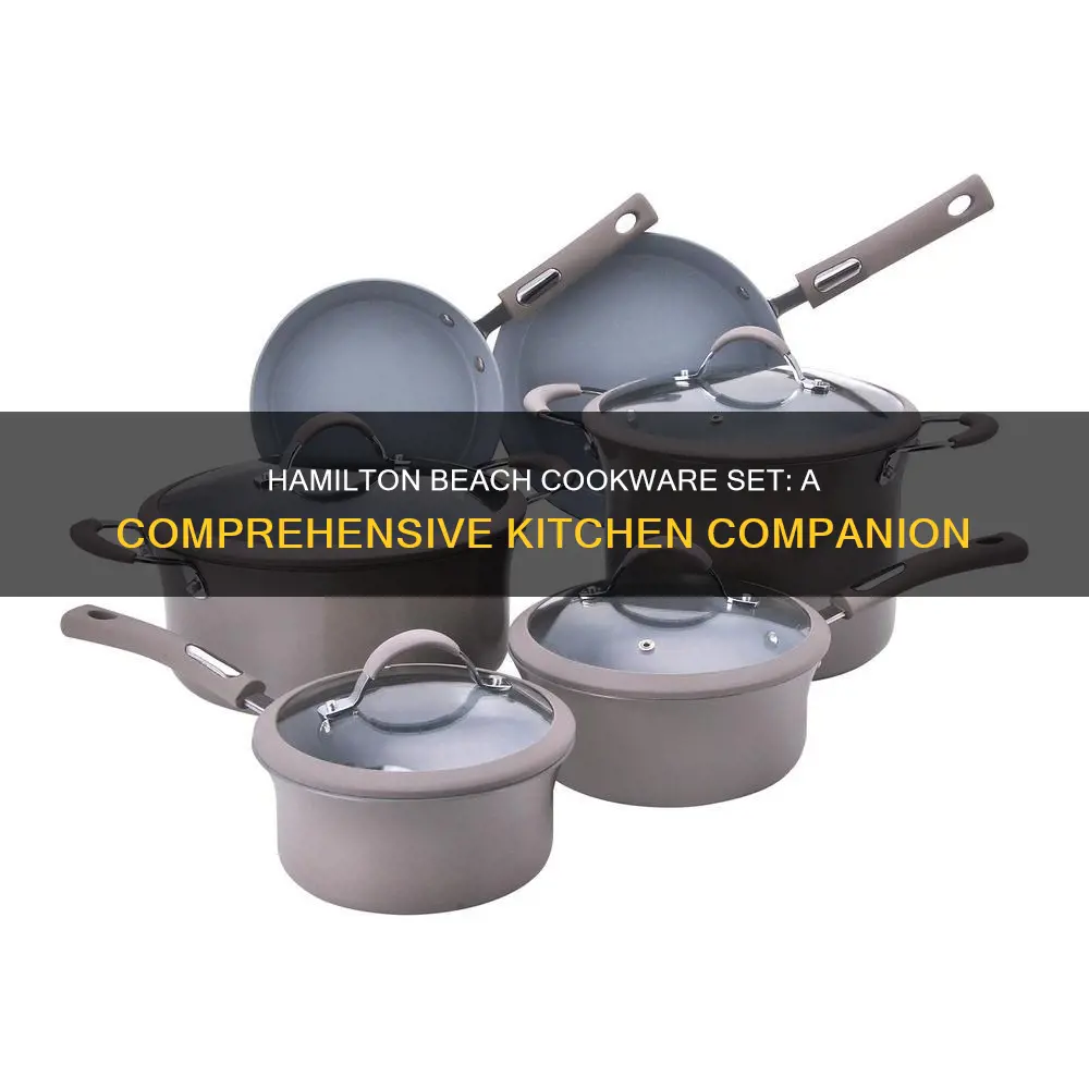 hamilton beach 10 pc winsor cookware set