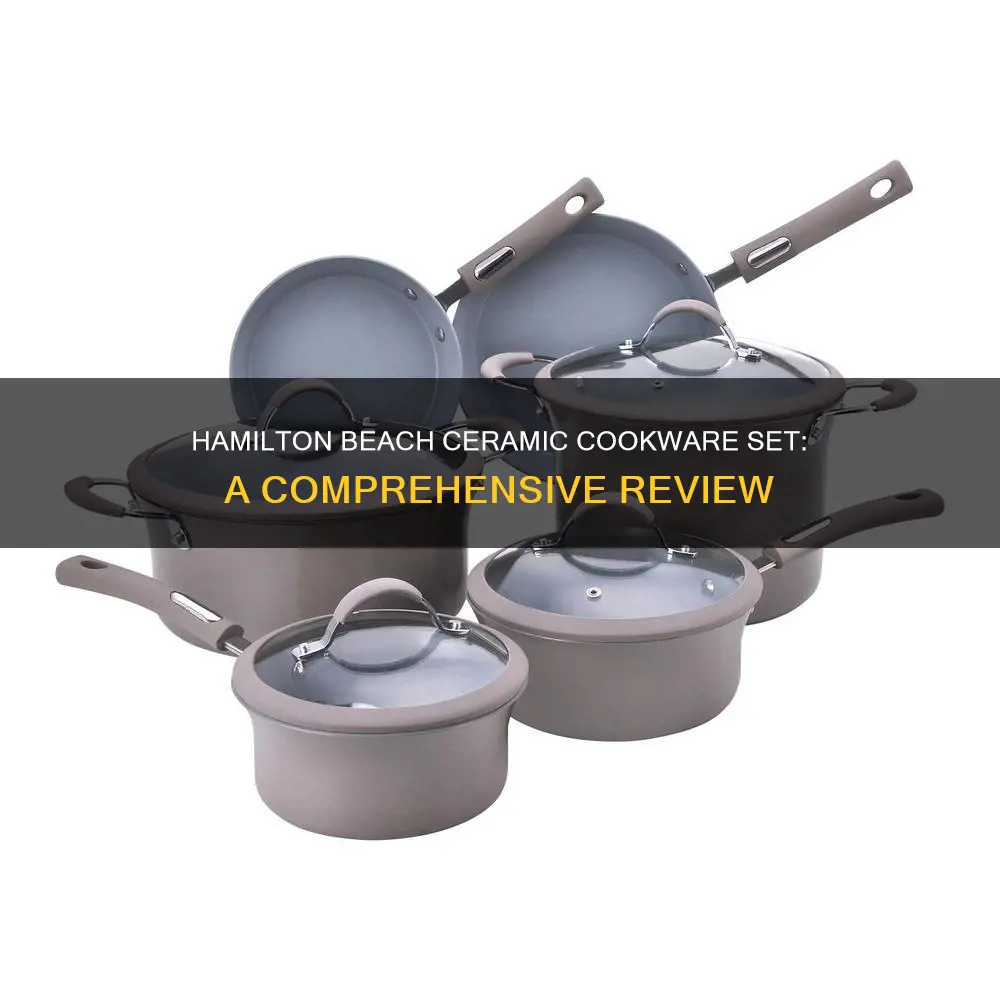 hamilton beach ceramic cookware set review