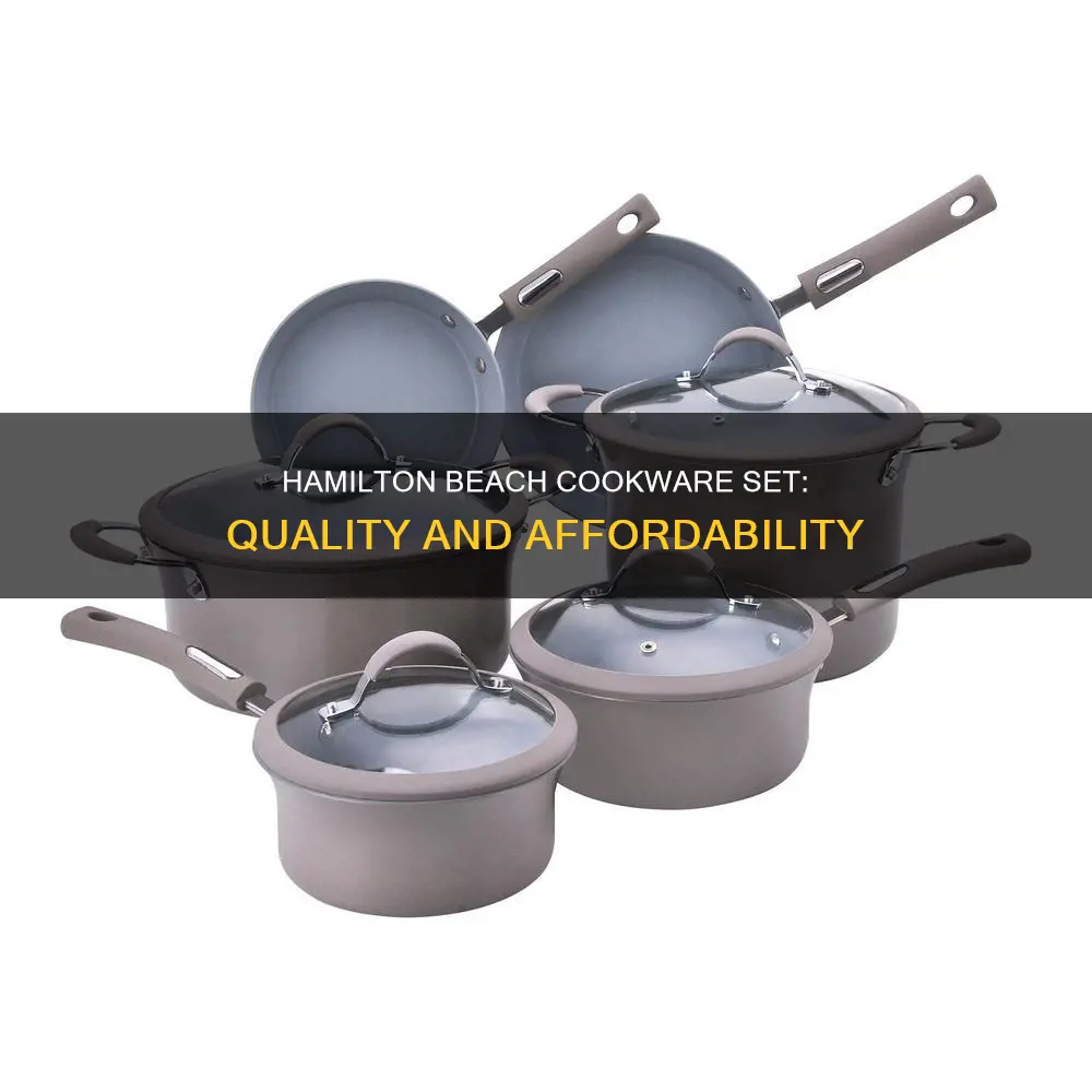 hamilton beach cookware set price