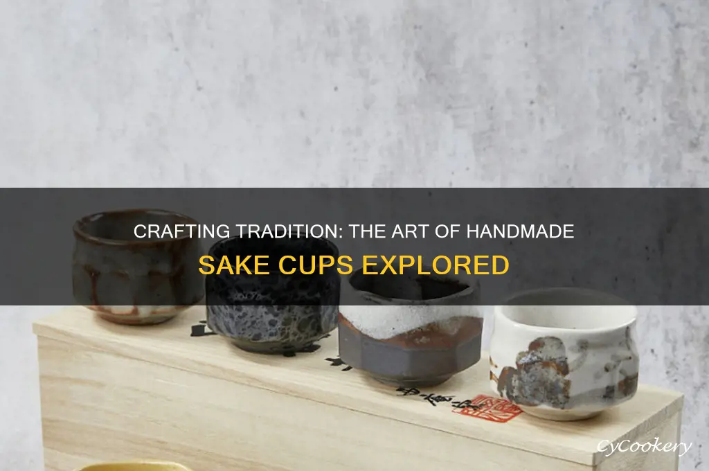 hand made sake cups