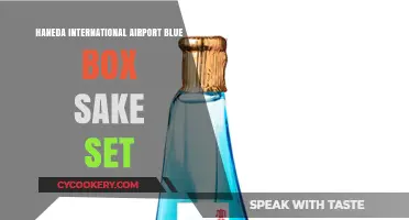 Haneda Airport's Exclusive Blue Box Sake Set: A Traveler's Treasure