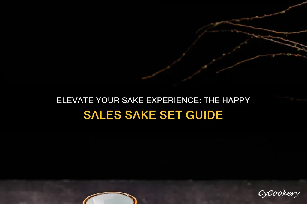 happy sales sake set