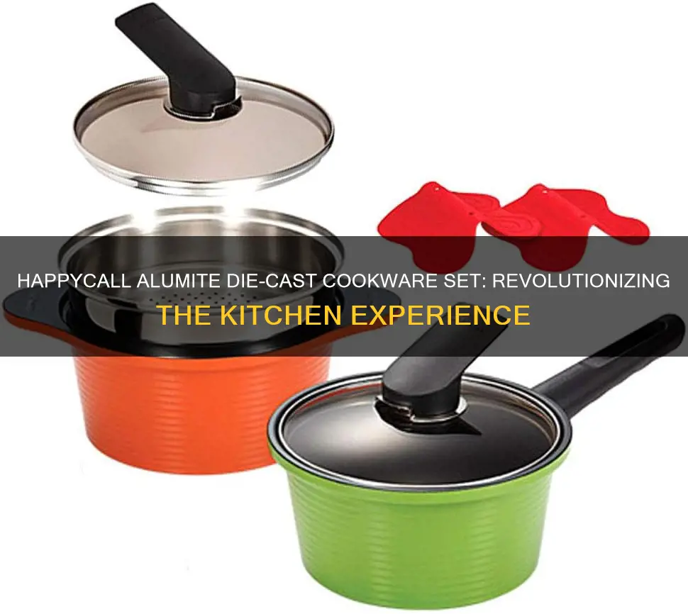 happycall alumite die cast cookware set