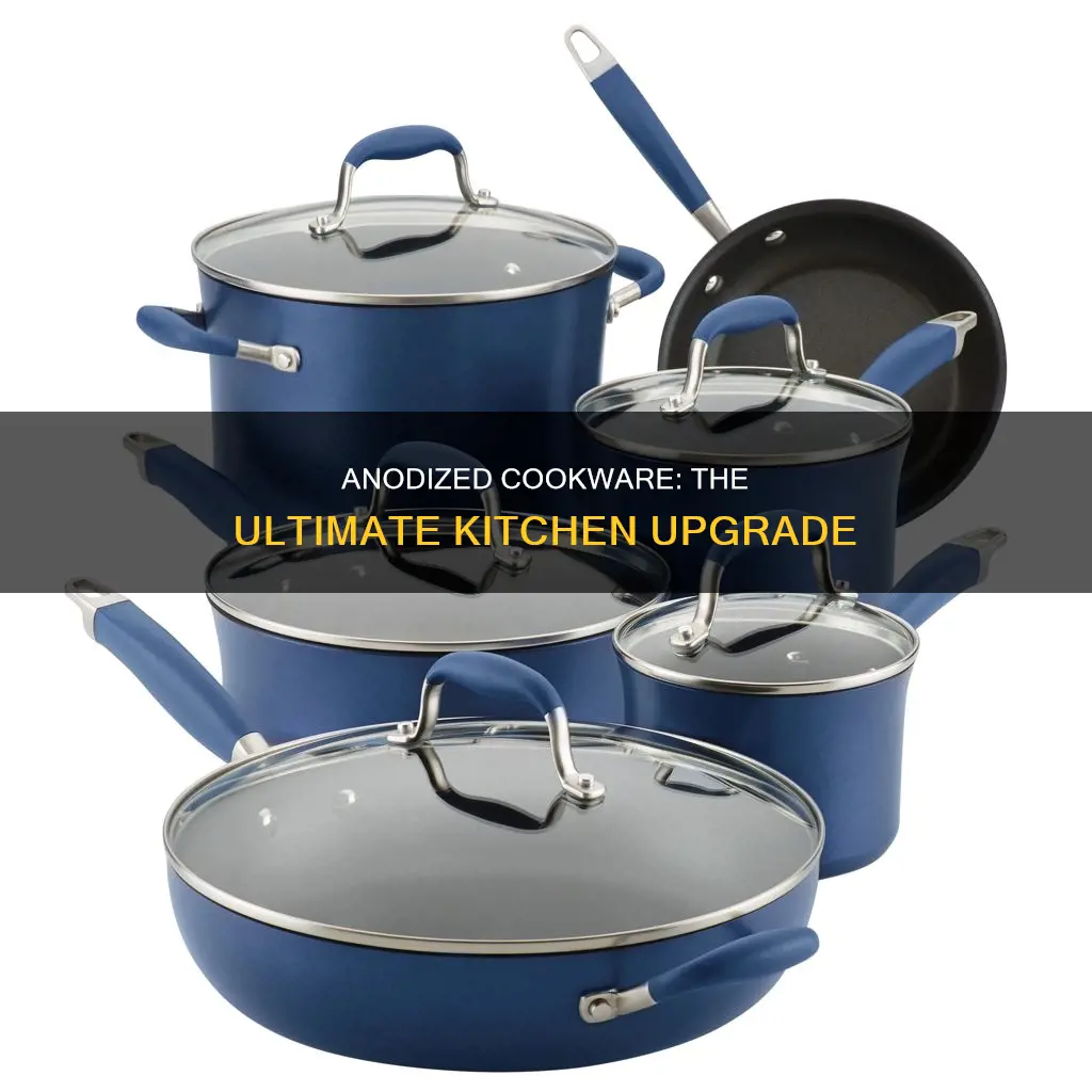 hard anodised cookware set for sales