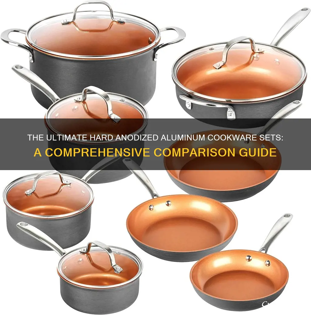 hard anodized aluminum cookware sets comparison